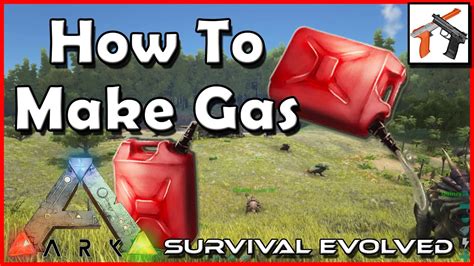 Ark Survival Evolved: How to Craft Gasoline in Ark! (Gas Making Tutorial / Tips) - YouTube