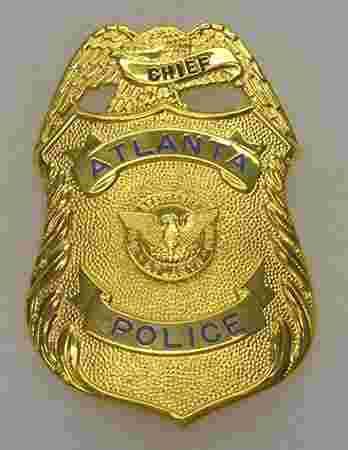 964: VINTAGE ATLANTA GEORGIA POLICE BADGE CHIEF - Sep 20, 2009 | Bart ...