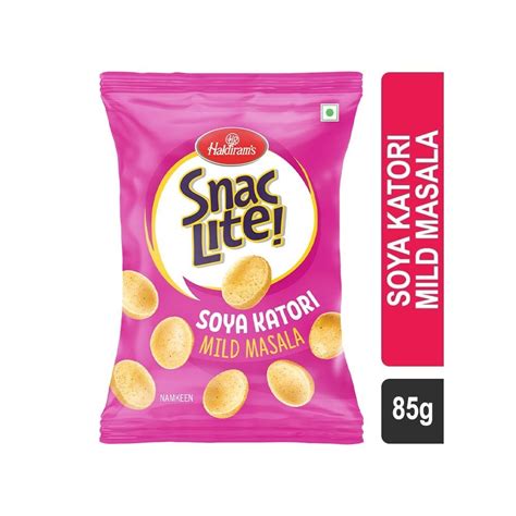 Haldiram's Snac Lite Soya Katori Mild Masala Namkeen Price - Buy Online at ₹25 in India