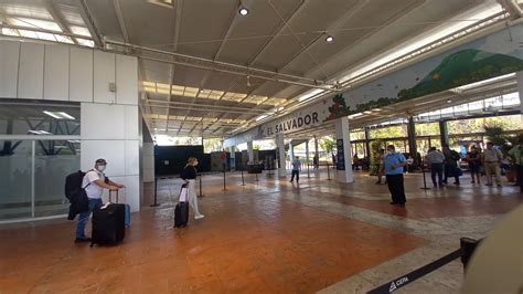 San Salvador Airport Terminal Map