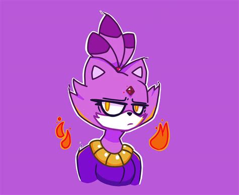 Blaze, the fire princess by justawatermelonn on DeviantArt