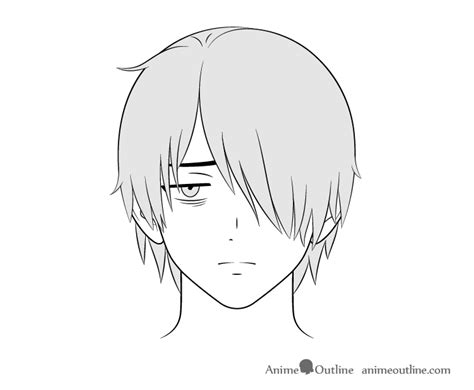 How to Draw Male Anime Characters Step by Step - AnimeOutline