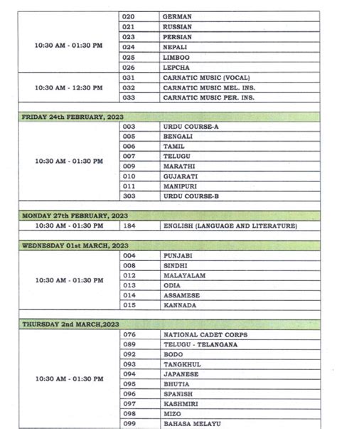 Cbse Board Exams 2024 Date Sheet - Image to u