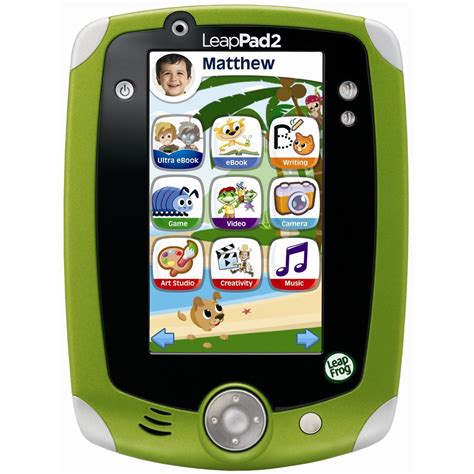 LeapFrog LeapPad2 Explorer Kids' Learning Tablet, Green | Learning tablet, Leap frog, Leappad