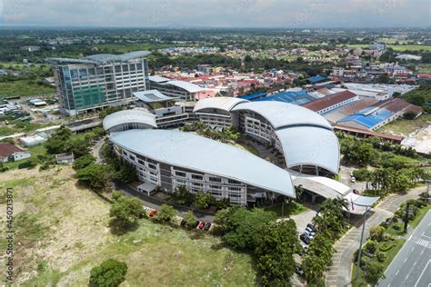 General Trias, Cavite, Philippines - Aerial of Lyceum of the Philippines University campus ...