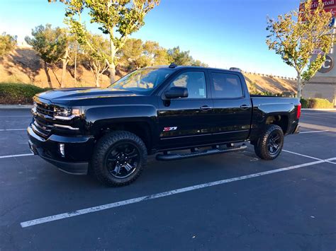 2018 Chevy Silverado Z71 Ltz Midnight Edition