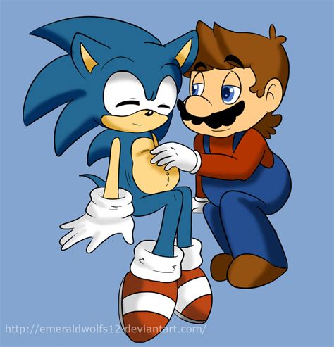 Mario and sonic preggy by MariobrosYaoiFan12 on DeviantArt