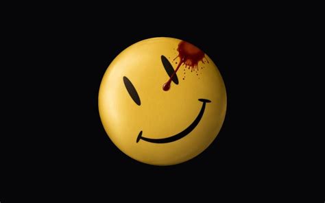 Wallpaper : illustration, yellow, circle, smiley, Watchmen, icon ...