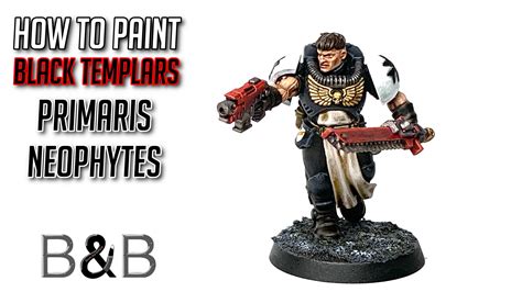 Video 'How to paint Black Templars Primaris Neophytes' - The Brush and Boltgun