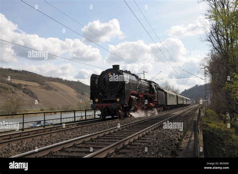 Historic Steam Train in Germany Stock Photo - Alamy