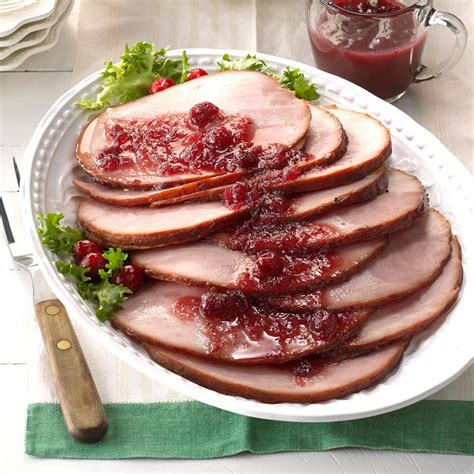 Cranberry Glazed Ham Recipe | Taste of Home