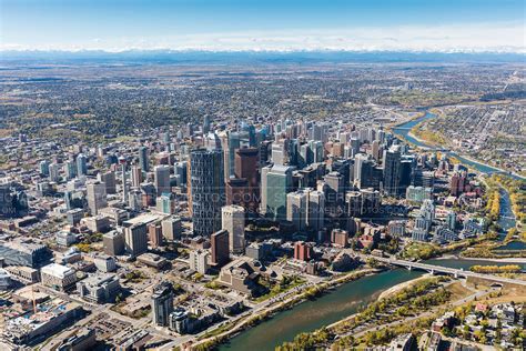 Aerial Photo | Downtown Calgary Skyline 2018