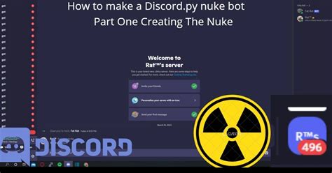 Discord Nuke Bot - The Ultimate Tool For Mass Destruction