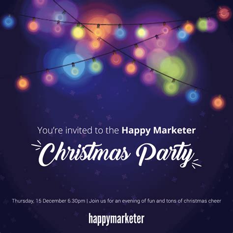 Christmas Party Invitation on Behance