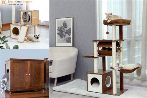 These Mid Century Modern Cat Trees Will Bring Style To Your Home!