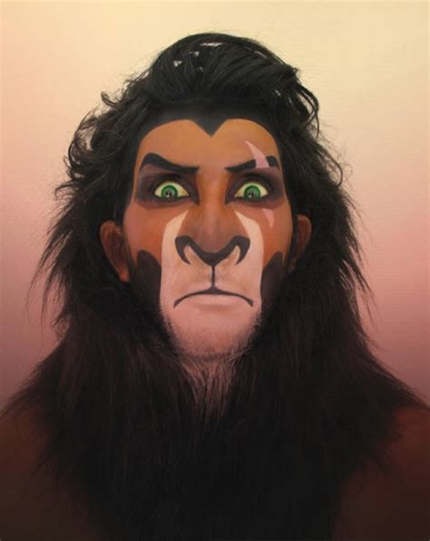 lion king scar makeup | Disney makeup, Fantasy makeup, Character makeup