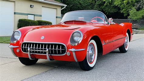 Gypsy Red 1955 Chevrolet Corvette