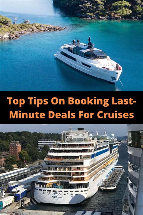 Top Tips On Booking Last-Minute Deals For Cruises | Vacation deals, Last minute deals, Holiday ...