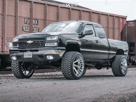 2006 Chevrolet Silverado 1500 Wheel Offset Super Aggressive 3"-5" Suspension Lift 6" | 1644807 ...