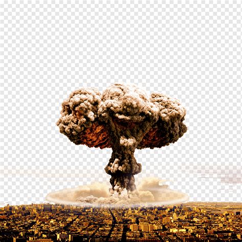 Eruption illustration, Nuclear explosion Nuclear weapon Mushroom cloud, explosion, cloud ...