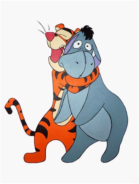 Back to Tigger.... #beautifulmisfits | Tigger, Eeyore, Disney cartoons