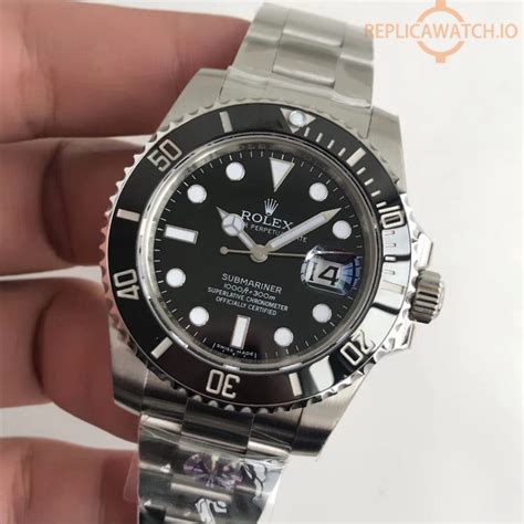 Replica Rolex Submariner 116610 Black Ceramic AR Factory