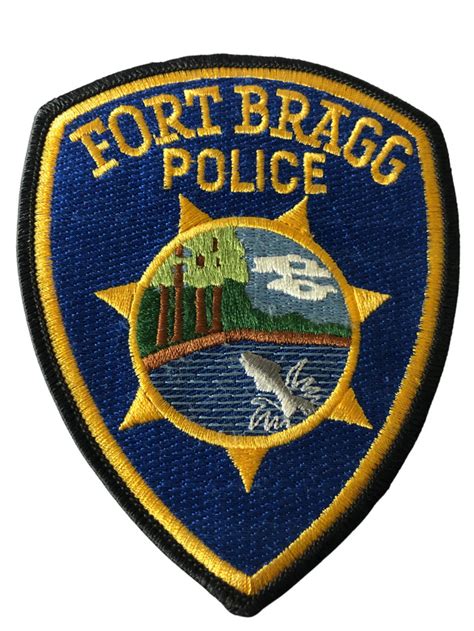 FORT BRAGG POLICE CA PATCH