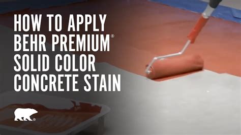 Behr Concrete Acid Stain Color Chart