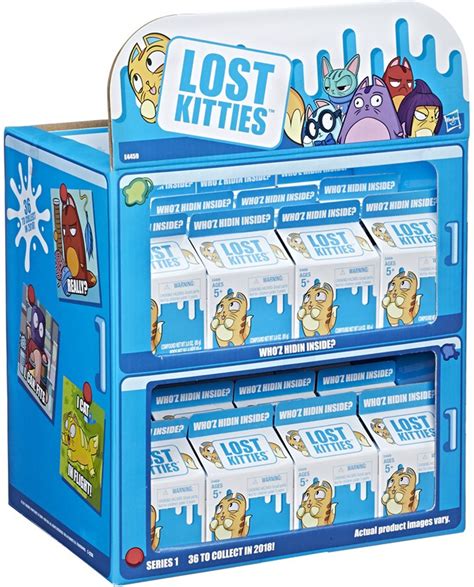 Lost Kitties Series 1 Mystery Box Wave 1, 24 Packs Hasbro - ToyWiz