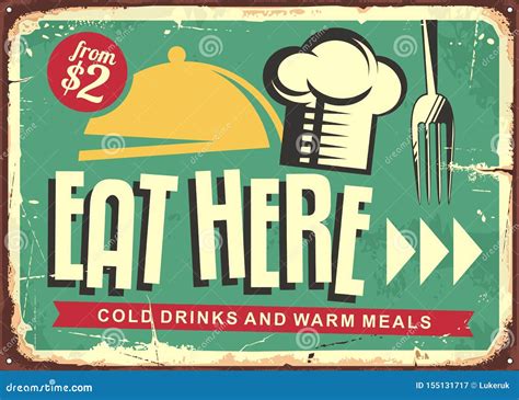 RETRO RESTAURANT LOGO Cartoon Vector | CartoonDealer.com #143272693