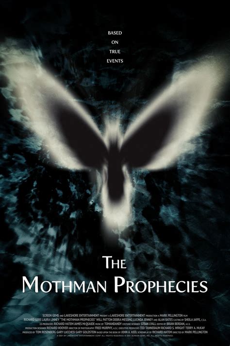 Poster for The Mothman Prophecies by Scott Saslow. # ...