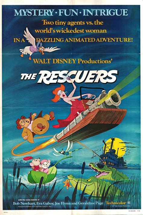 The Rescuers 1977 One Sheet Poster Folded - Etsy