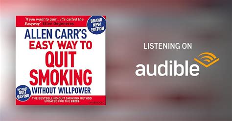 Allen Carr's Easy Way to Quit Smoking Audiobook | Free with trial