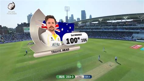 Travis head today century | Travis head today batting | Travis head wtc ...