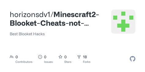 GitHub - horizonsdv1/Minescraft2-Blooket-Cheats-not-mine-: Best Blooket Hacks