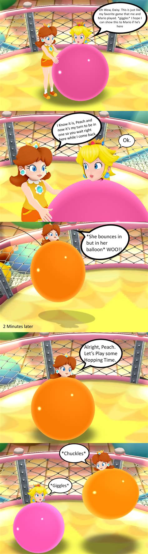 Peach And Daisy's Hopping Fun (Comic) by JohnV2004 on DeviantArt