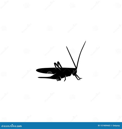 Grasshopper Logo Design Vector Illustration. Grasshopper Design ...