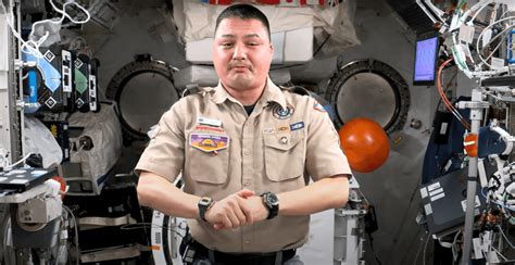 Eagle Scout astronaut delivers powerful conservation message … from ...