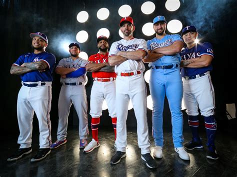 Check out the Texas Rangers' colorful new uniforms for the 2020 season ...