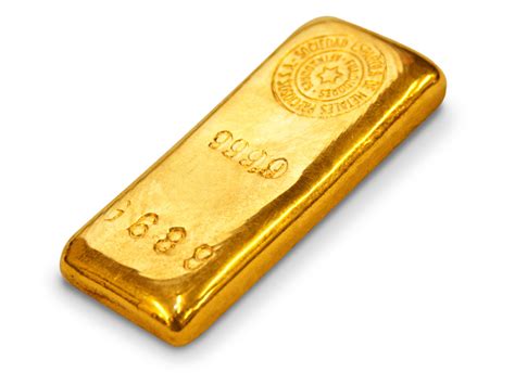 Fine Gold Bar 100gms Cast - cooksongold.com