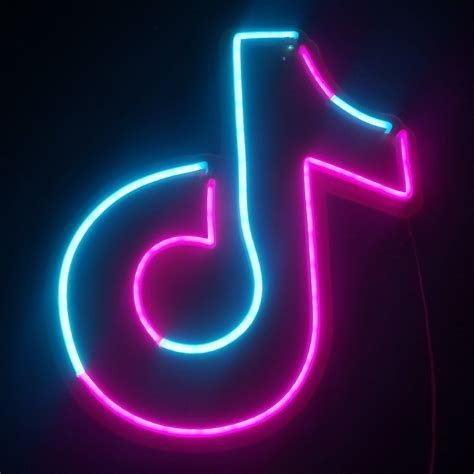 Tiktok Logo Led, Led Signs, Wall Signs, Logo Wall, Led Technology ...