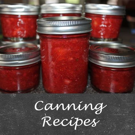 Canning / Preserving Recipes - Old World Garden Farms