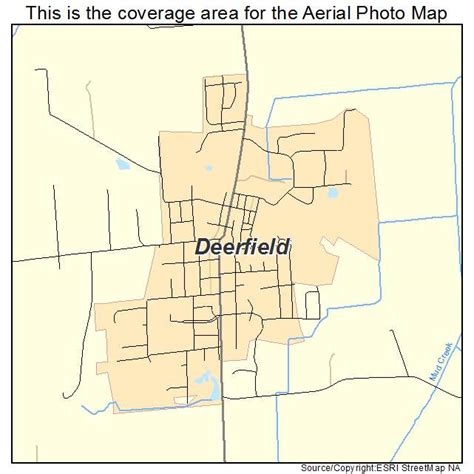 Aerial Photography Map of Deerfield, WI Wisconsin