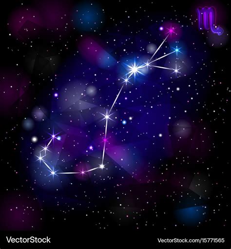 Scorpio Constellation Svg