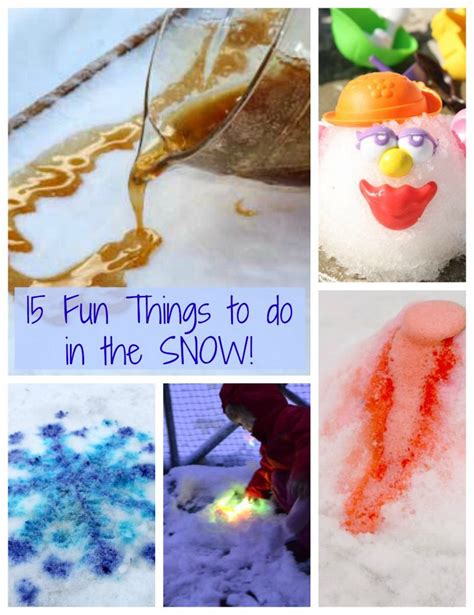 Fun things to do in the snow | Snow fun, Winter activities for kids, Snow much fun