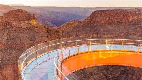 Skywalk glass bridge at Grand Canyon West - Grand Canyon National Park Trips