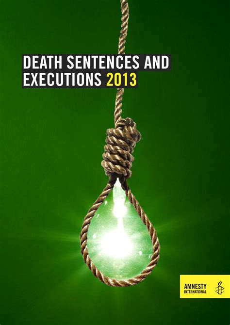 Death sentences and executions 2013 by Amnesty Publishing - Issuu