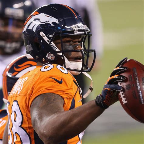 Demaryius Thomas Sets Super Bowl Record with 13 Receptions | Bleacher Report | Latest News ...