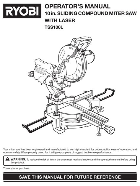 Ryobi Sliding Compound Miter Saw Parts Diagram | Reviewmotors.co