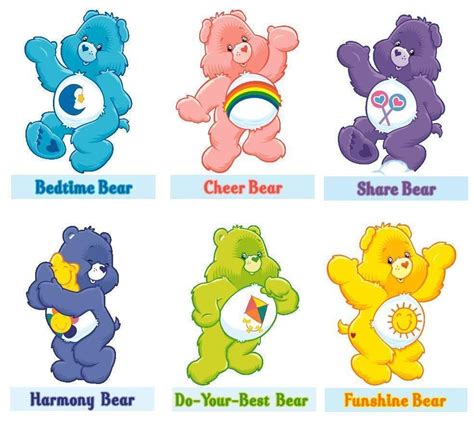 Care Bears And Their Names